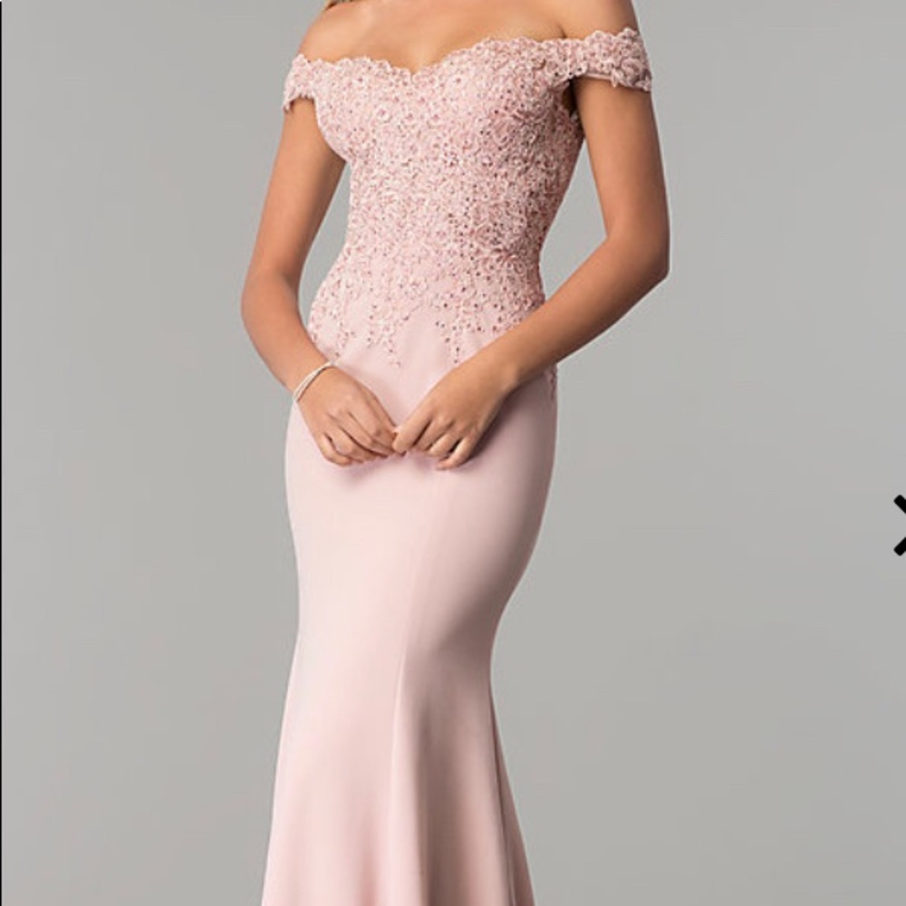 Formal Long Pink Dress